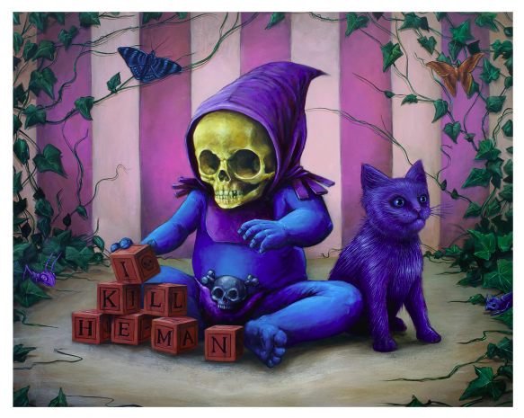 Dave Correia 'Skeletoddler' Print Available