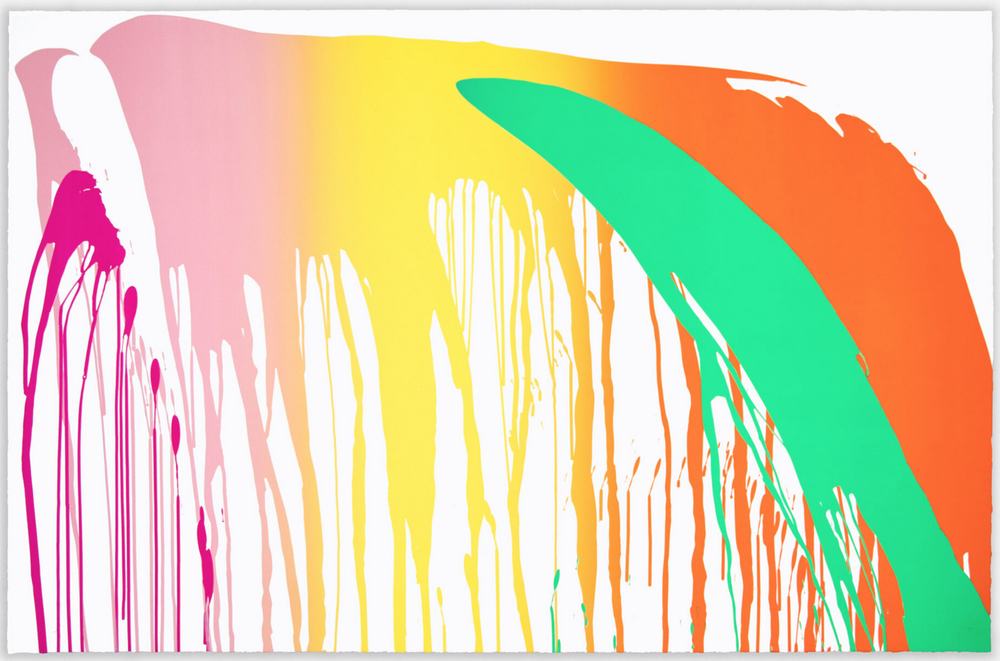 John Armleder 'Moani Ke Ala' Print 