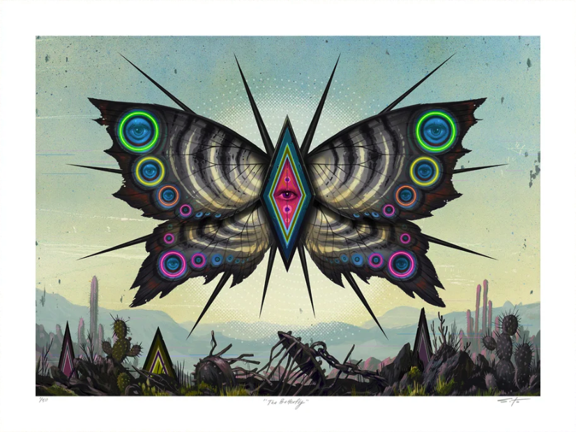 Jeff Soto 'The Butterfly' Print Available