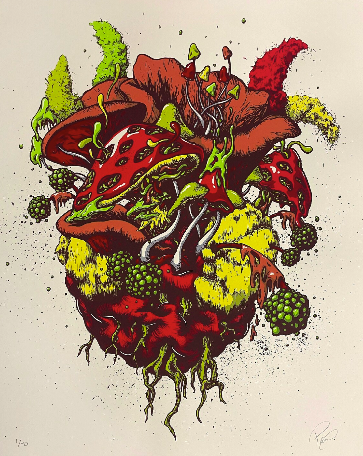 Darryl Peirce 'Highly Fungible' Print Available