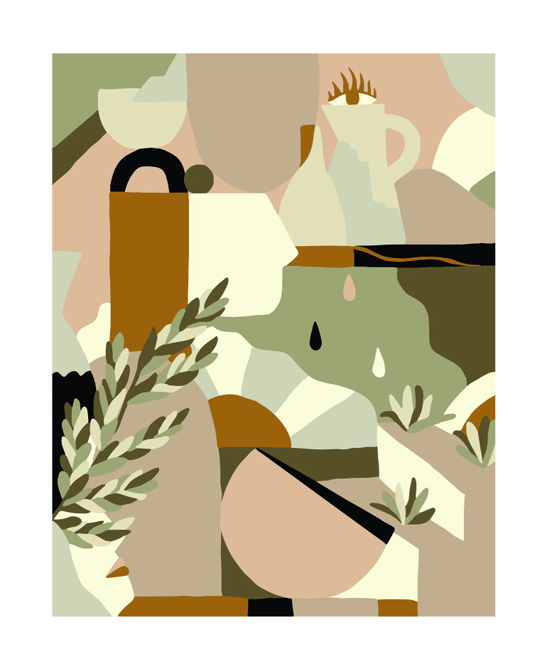 Madi 'Le Sentiment De L'Ete' Print Available