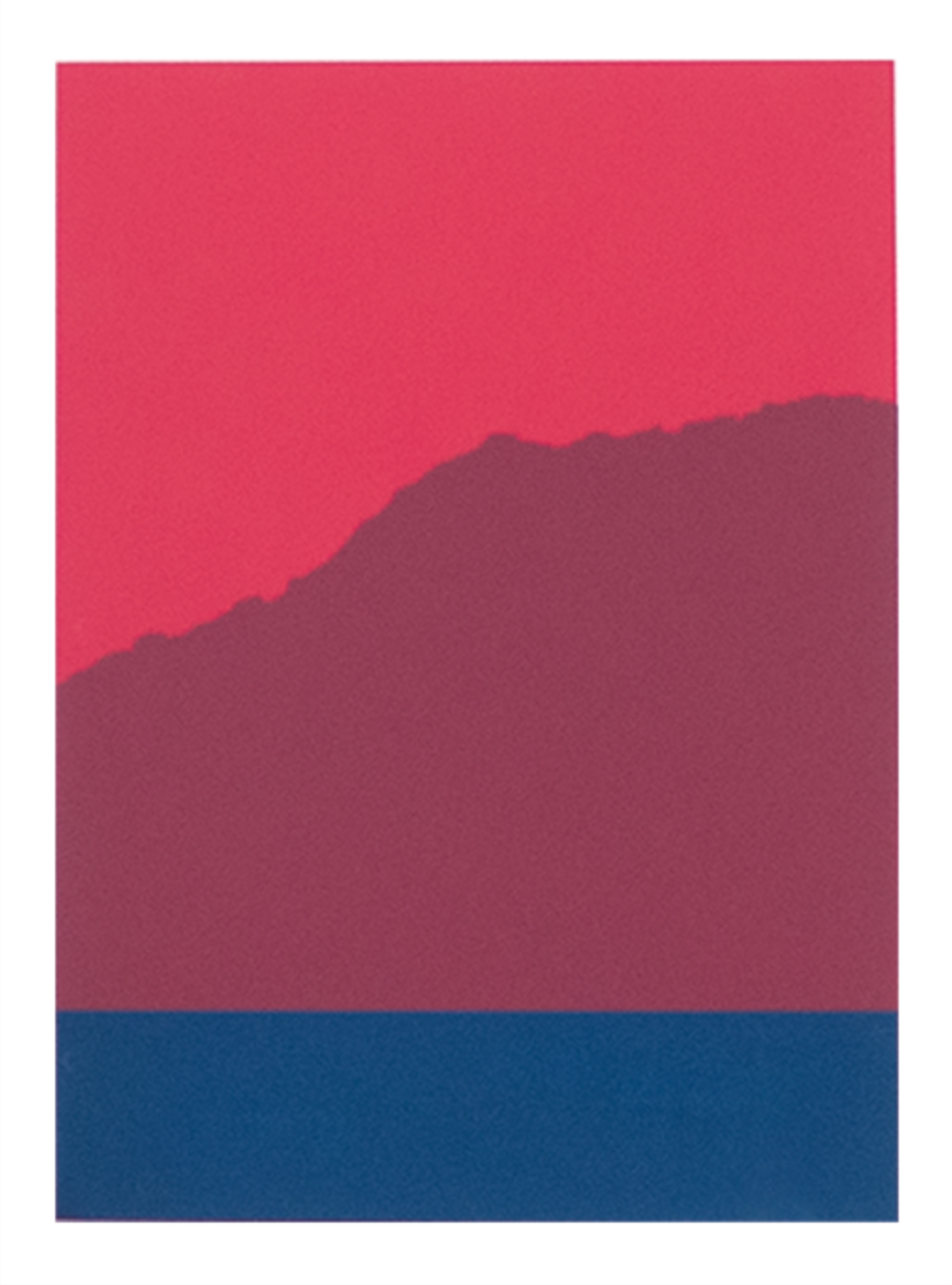 Bea Van Frankenhuyzen 'Peaks 2' Print Available