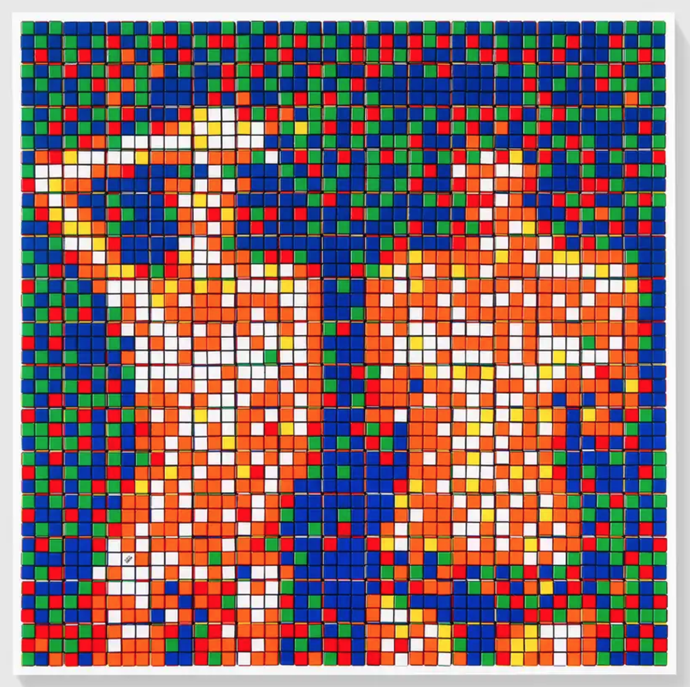 Invader 'Rubik Country Life' Print Available