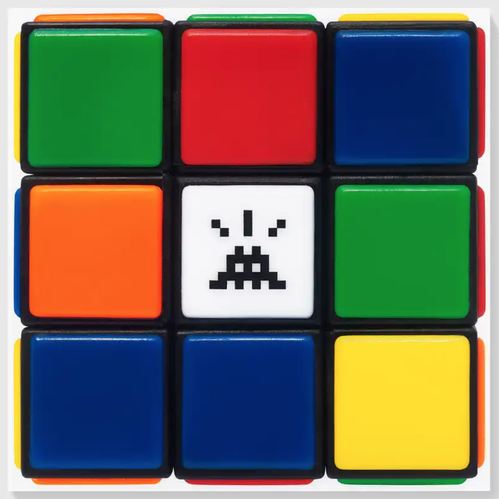 Invader 'Invaded Cube' Timed Edition Print Available