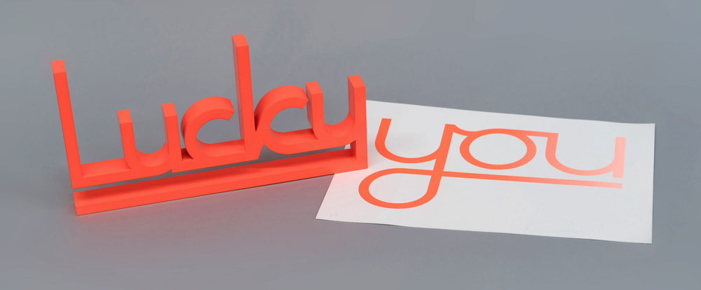 Gary Stranger 'Lucky (You)' Sculpture Print Combo Available