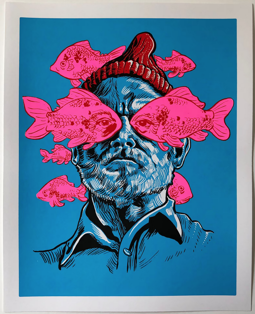 Tim Doyle 'Life Aquatica' Print Available