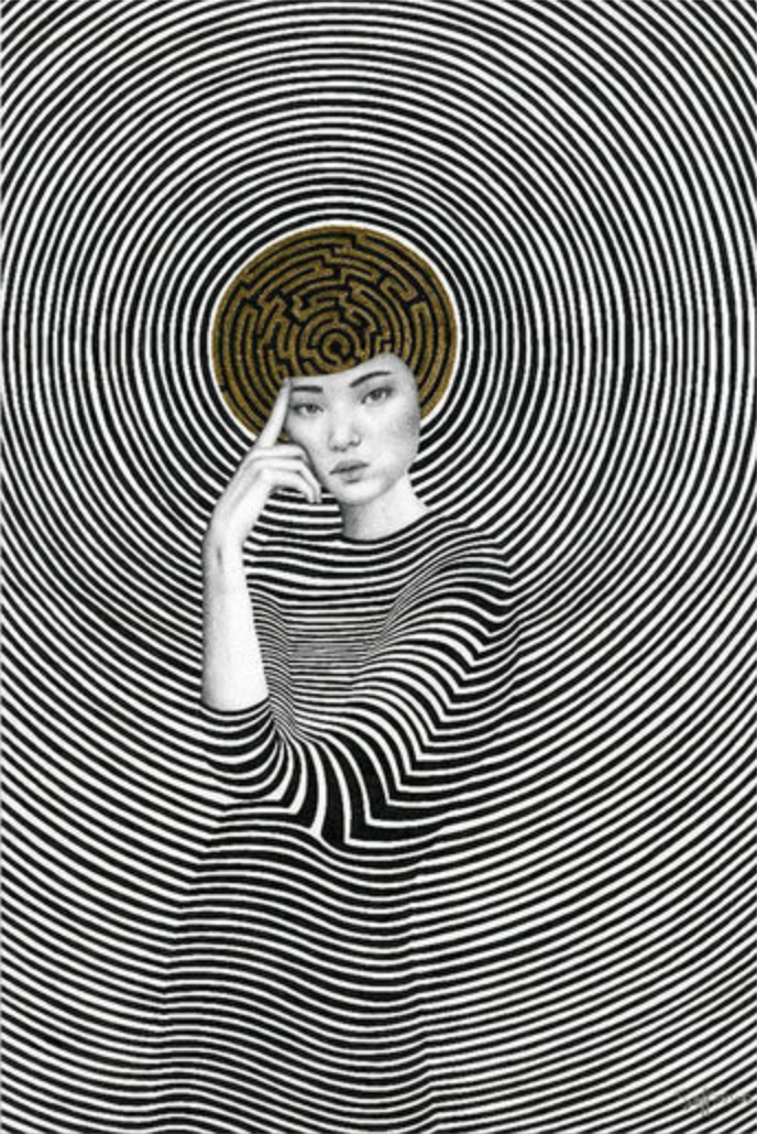 Sofia Bonatti 'Ottavia' Print Available