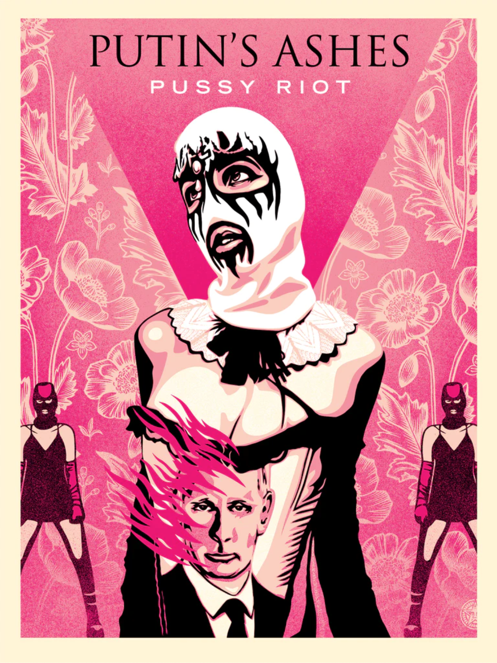 Obey Pussy Riot 'Putins Ashes' Collab Print Available