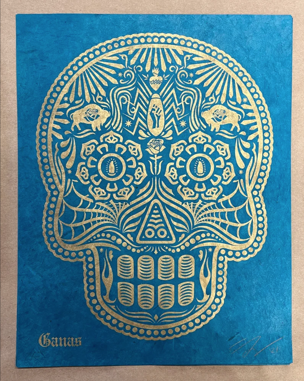 Ernesto Yerena 'Day Of The Dead' Print Available