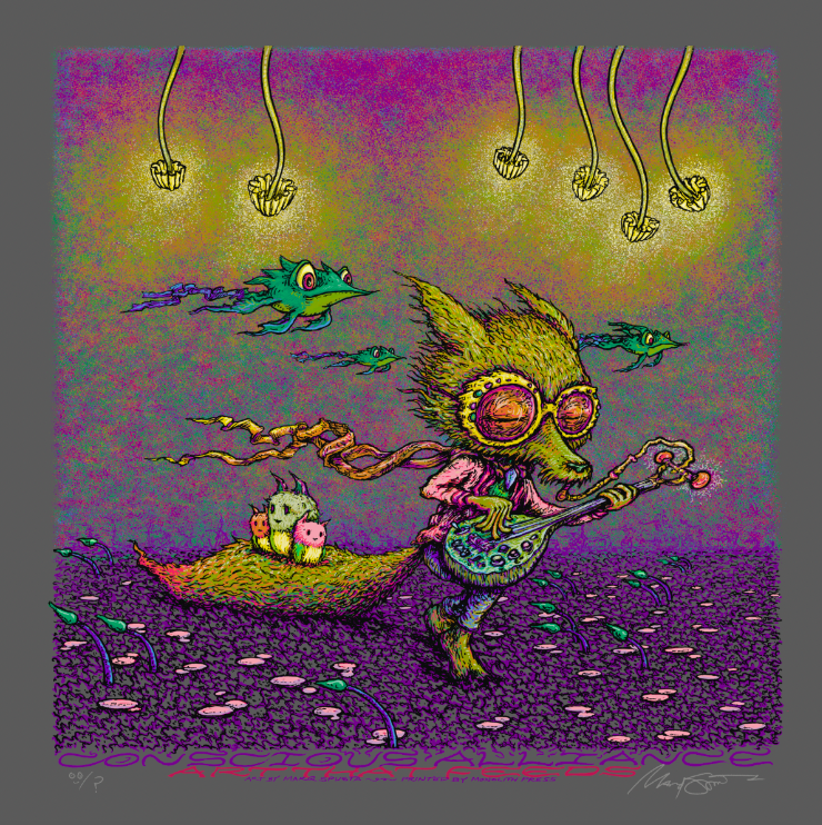 Marq Spusta 'Conscious Alliance' Timed Print Available