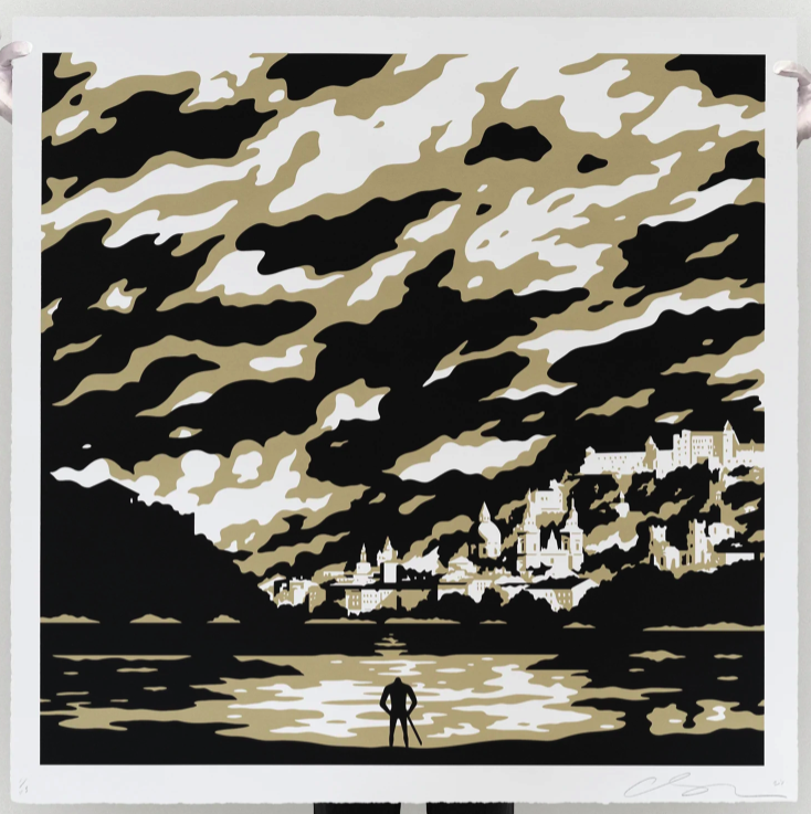 Cleon Peterson 'Burning City' Prints Available