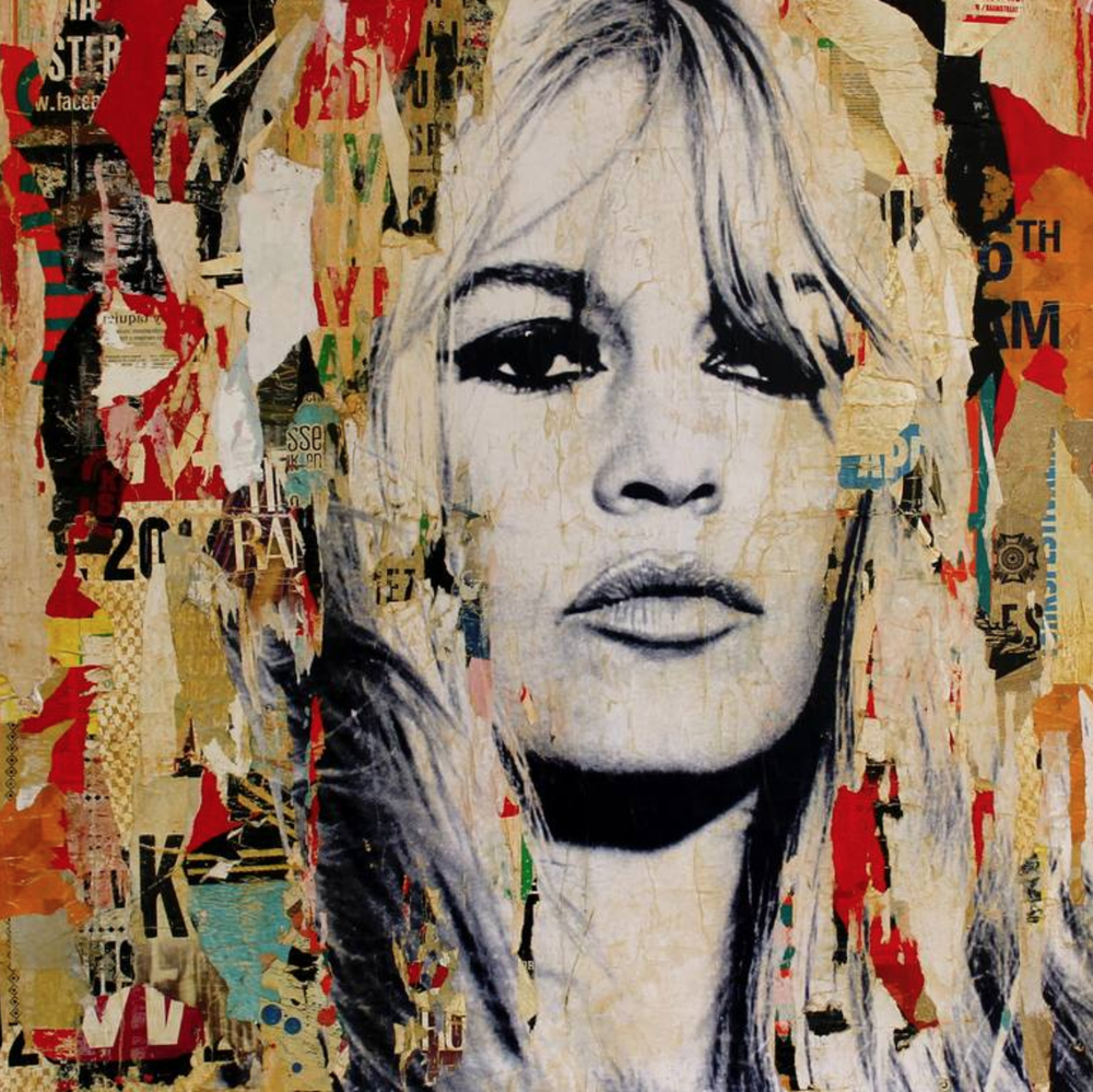 Michiel Folkers 'Brigitte Bardot' Print Available