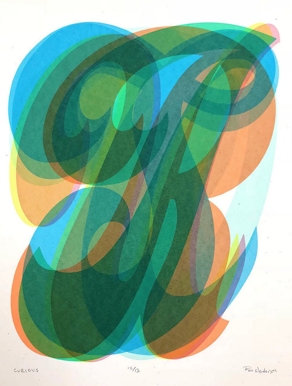 Ronald Anderson 'Curious' Print Available