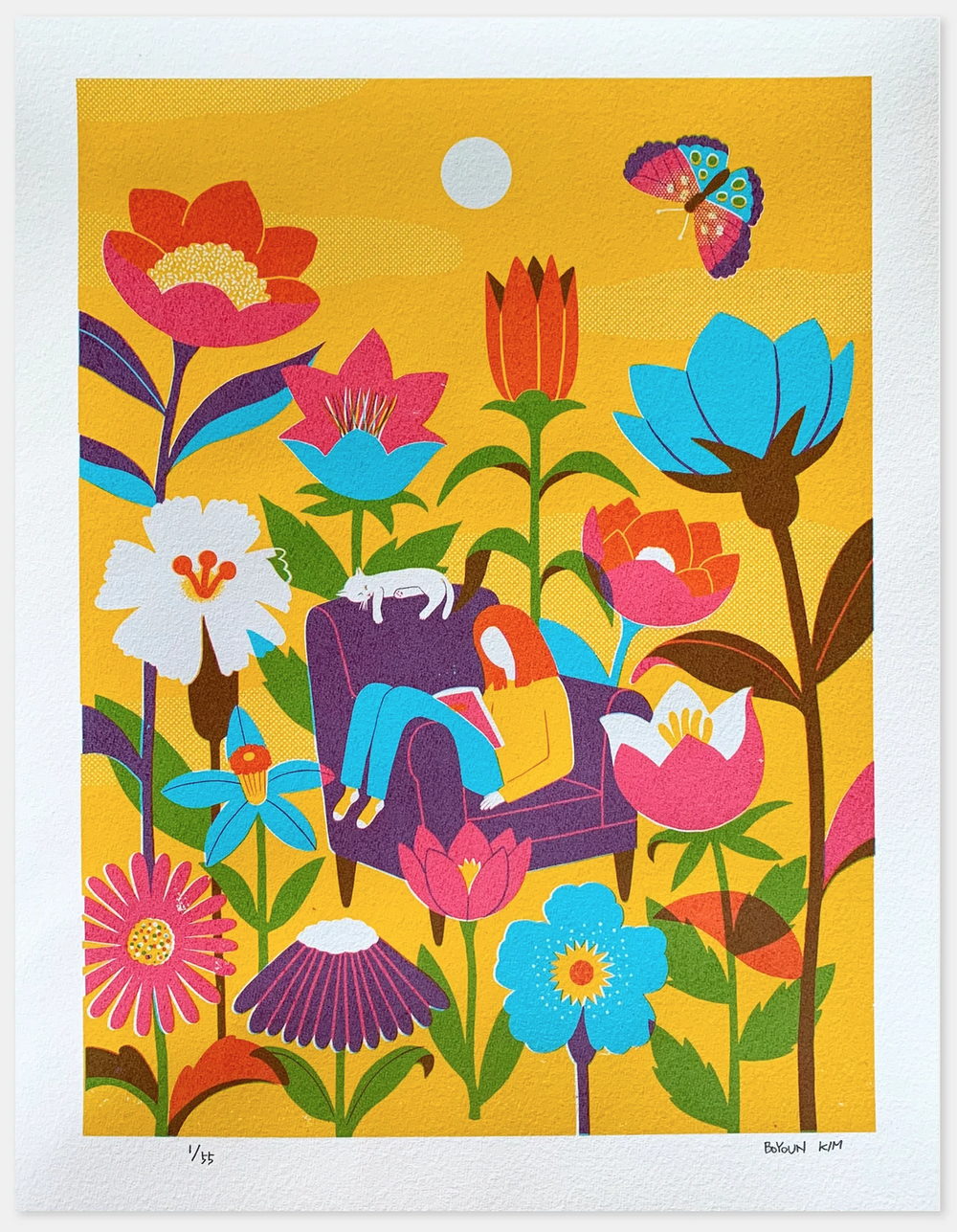 Boyoun Kim 'Sleepy Afternoon' Print Available