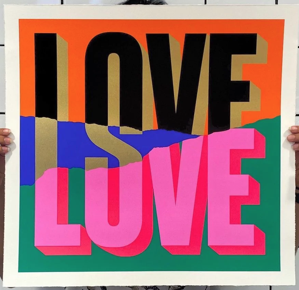 Holy Moly UK 'Love Is Love' Print Available