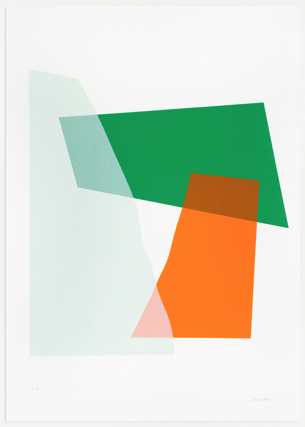 Seraphina Neville 'Plains 4' Print Available