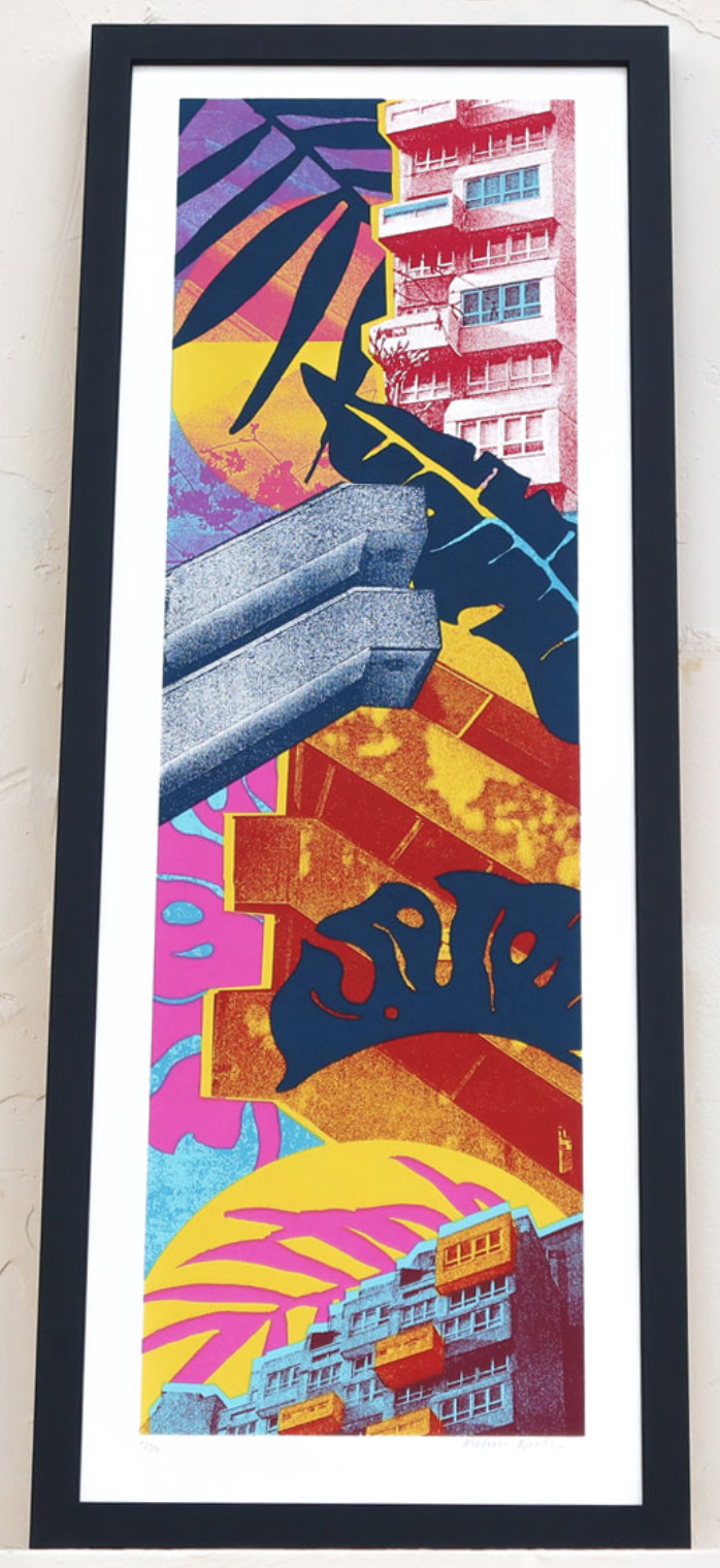 Melissa North 'Concrete Jungle 1' Print Available