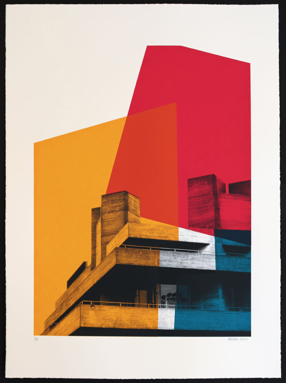 Underway Studio 'Brutal Forms 3' Print Available