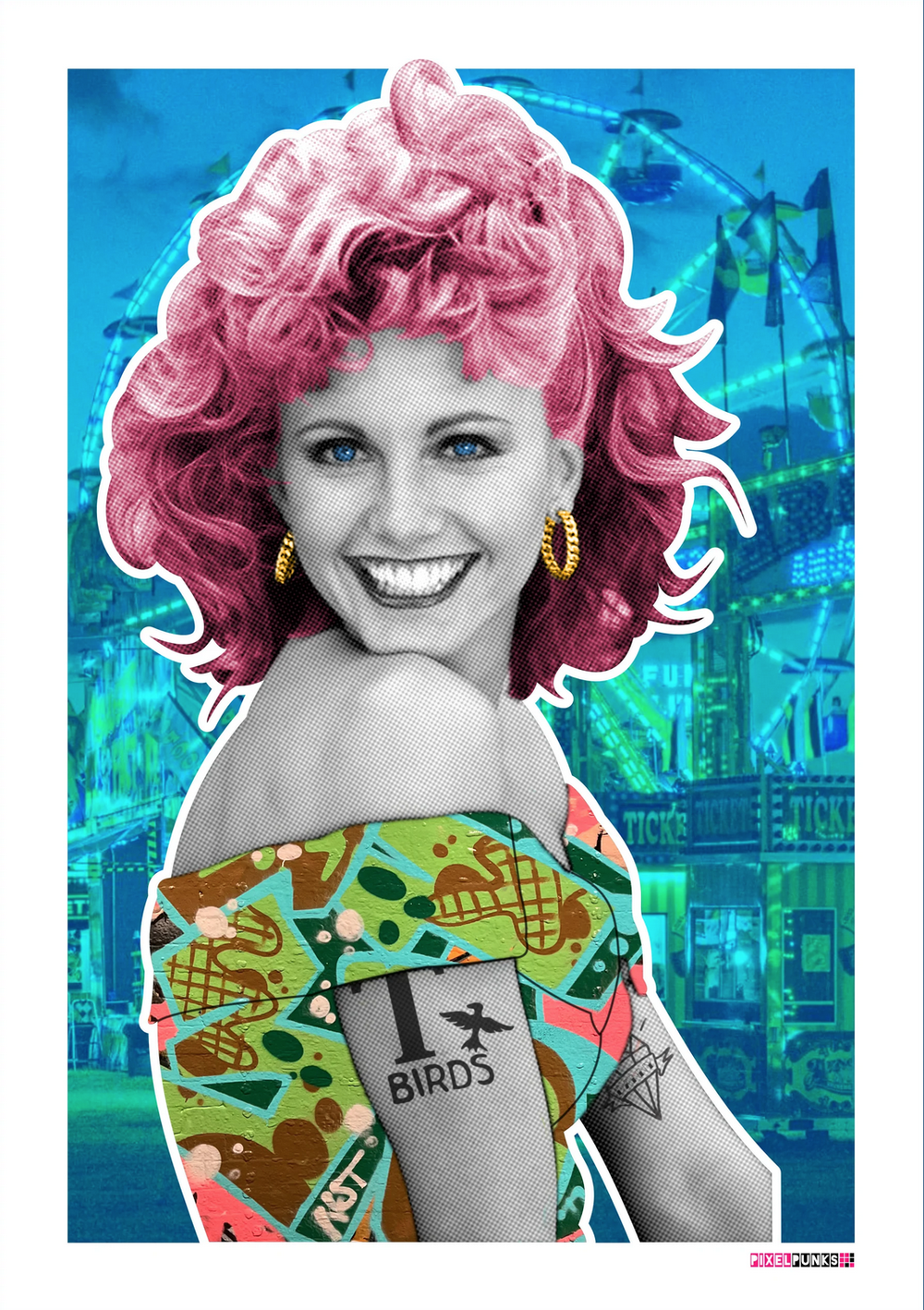 PixelPunks 'Devoted To You' Print Available