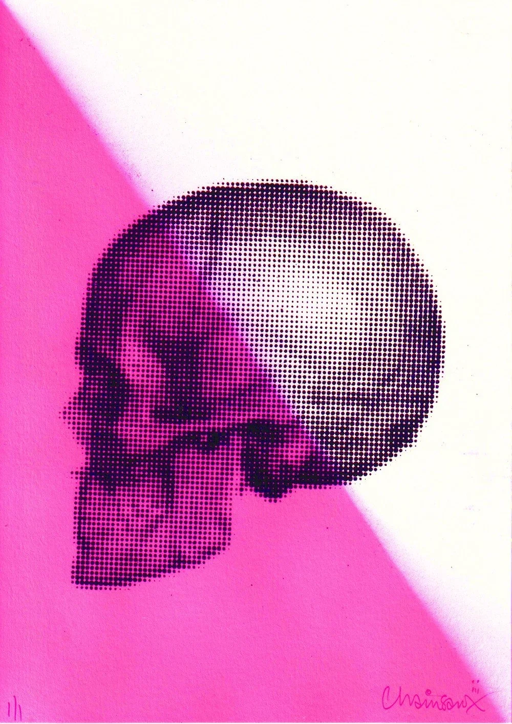 Billy Chainsaw 'Spellcasters Skulls' Green or Pink Available