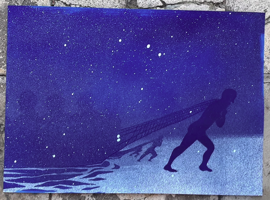 SAM3 'El Pescador' Print Available