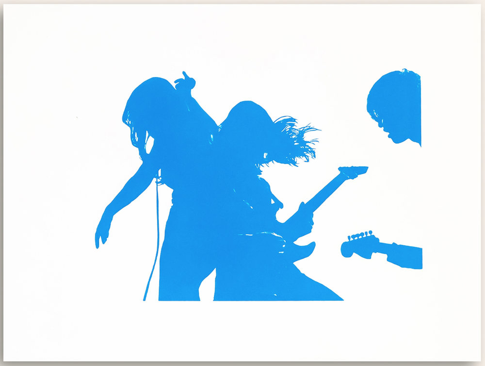 Laurent Hou 'Kissing The Shadows' Blue Print Available