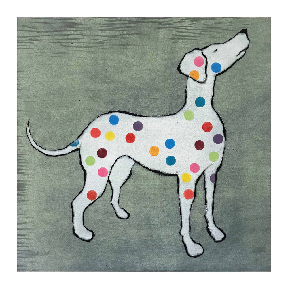 Mychael Barratt 'Damien Hirsts Dog' Print Available
