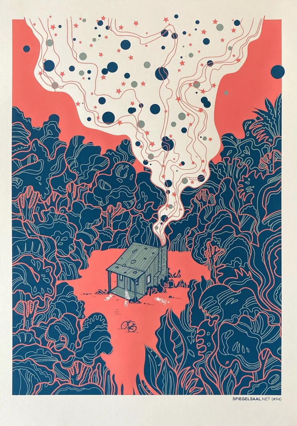 Speigel Saal 'The Cabin' Print Available