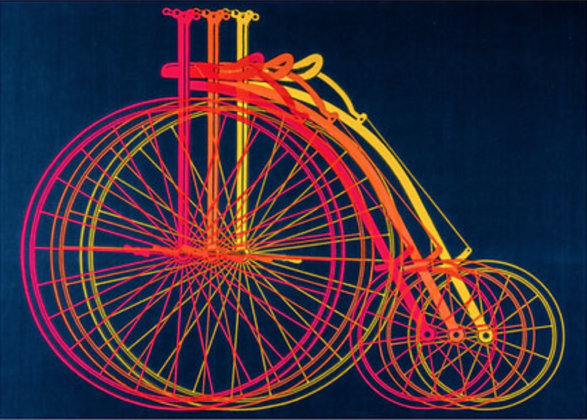 Brandon House 'Penny Farthing' (Vintage) Print Available