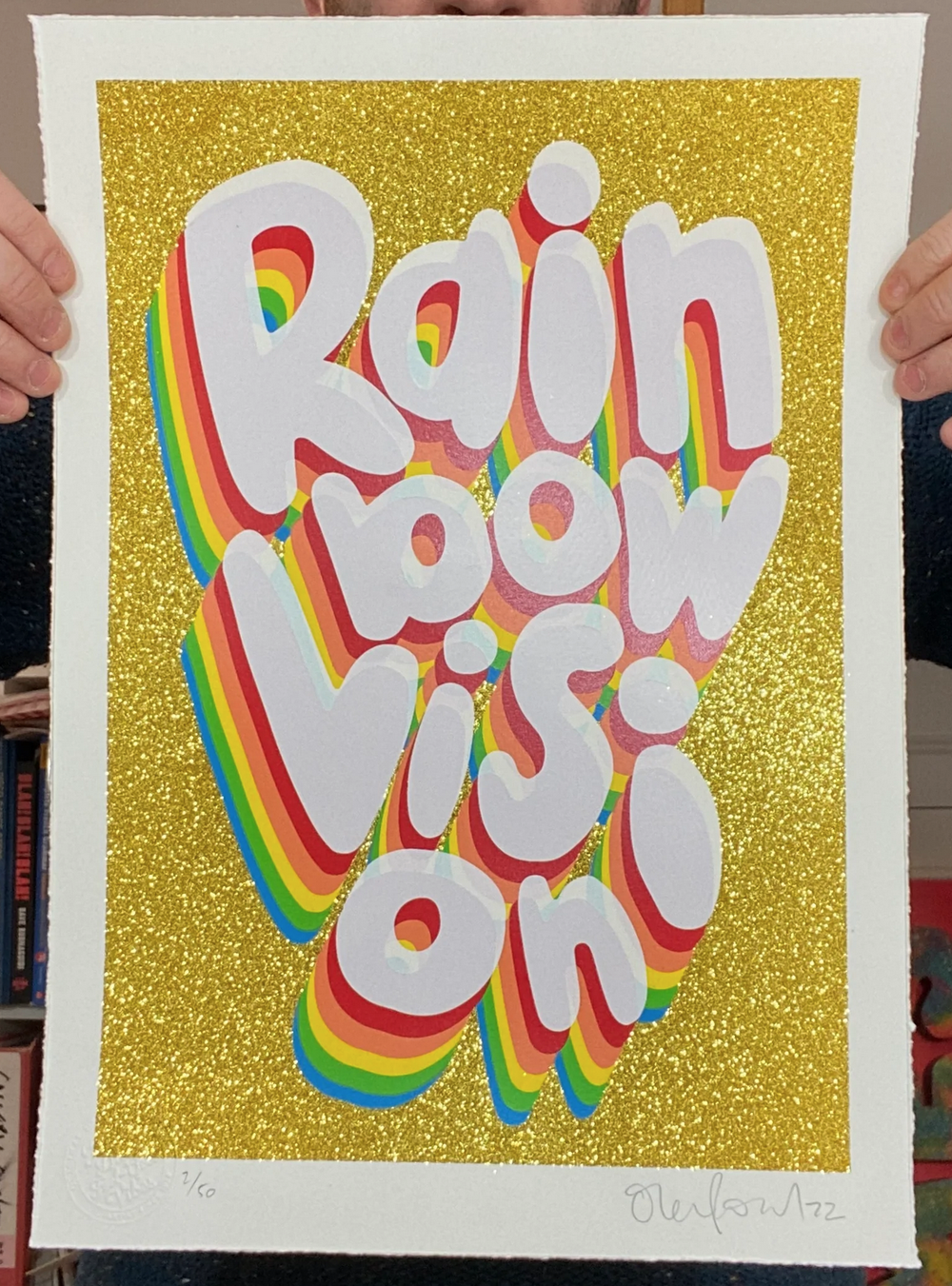 Oli Fowler 'Rainbow Vision' Print Available