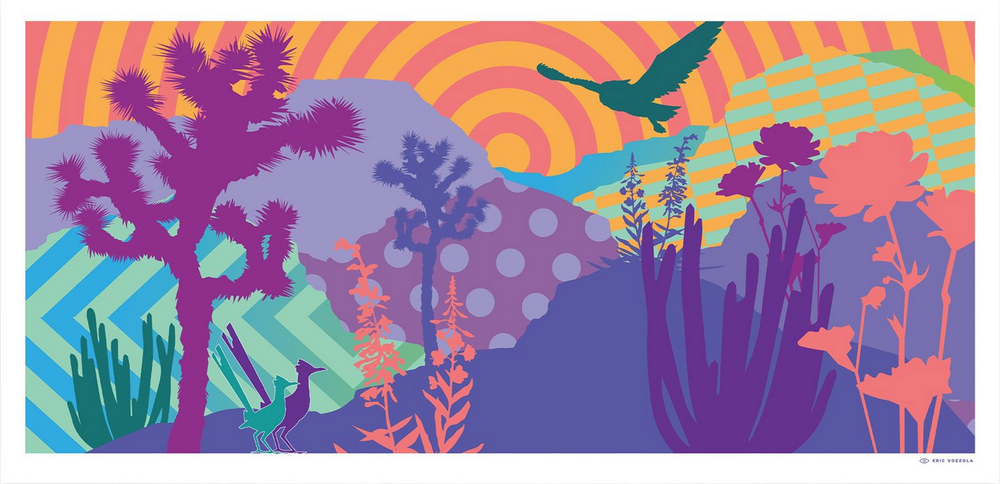 Eric Vozolla 'Pattern Vision' XL Print Available