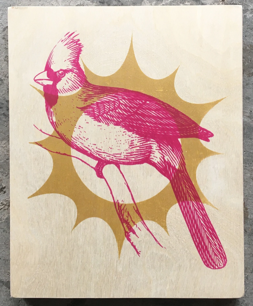 Claire Winslow 'Looking To The Sun' Wood Print Available