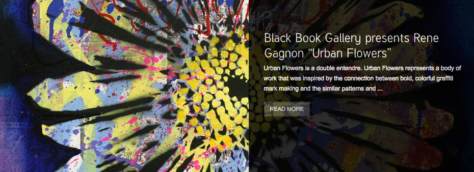 Rene Gagnon 'Urban Flowers' Art Show Details