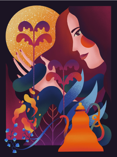 Kruella D'Enfer 'Tea Time' Print Available