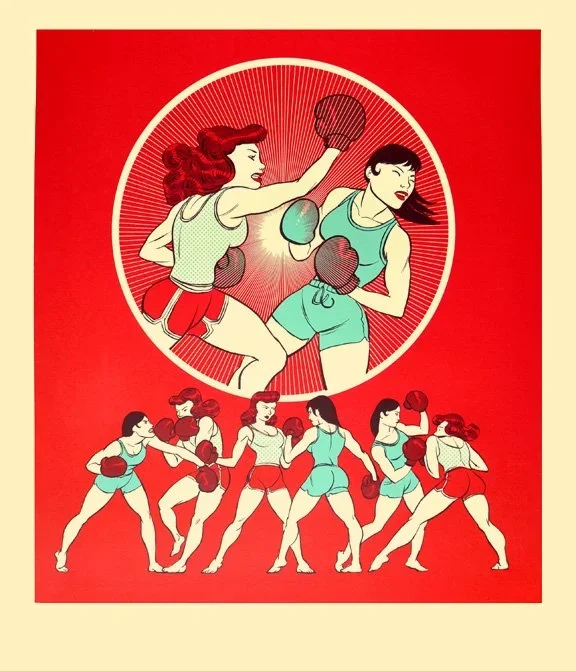 Koren Shadmi 'Femboxers' Print Available
