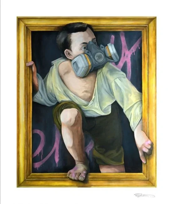 Zeus 'Escaping Criticism' Print Available