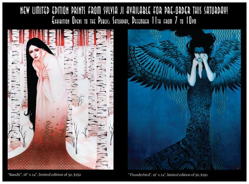 Silvia Ji 'Bandit' + 'Thunderbird' Prints Available