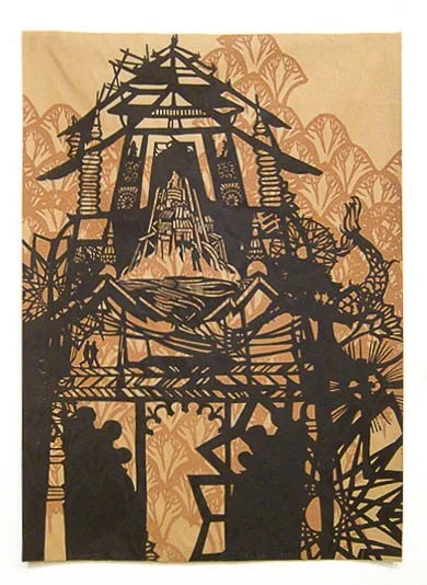 Swoon 'Temple' Fabric Print Available