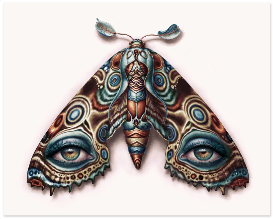 NC Winters 'Lepidoptera 14' + 'Lepidoptera 15' Prints Available