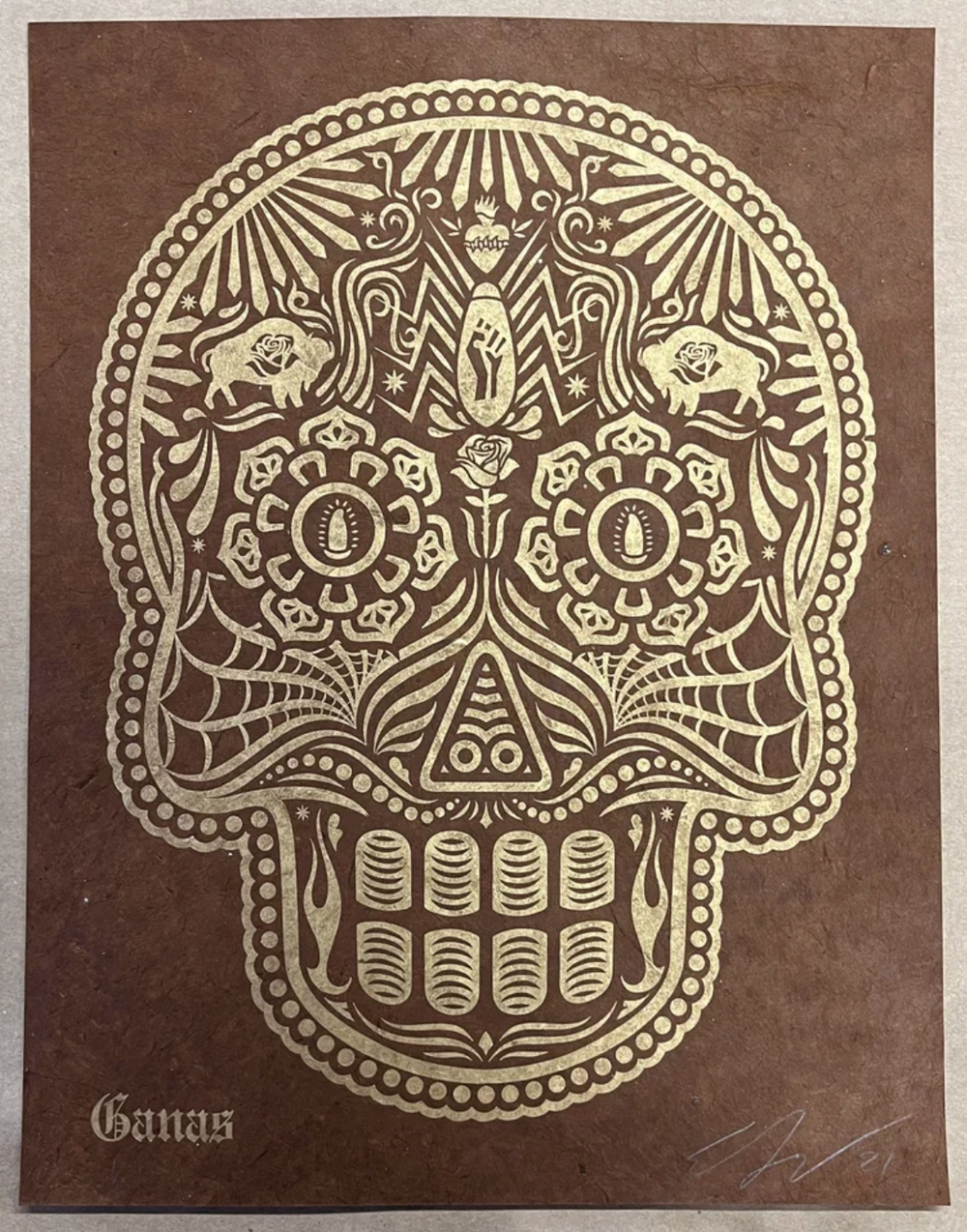 Ernesto Yerena 'Day Of The Dead' Print Available