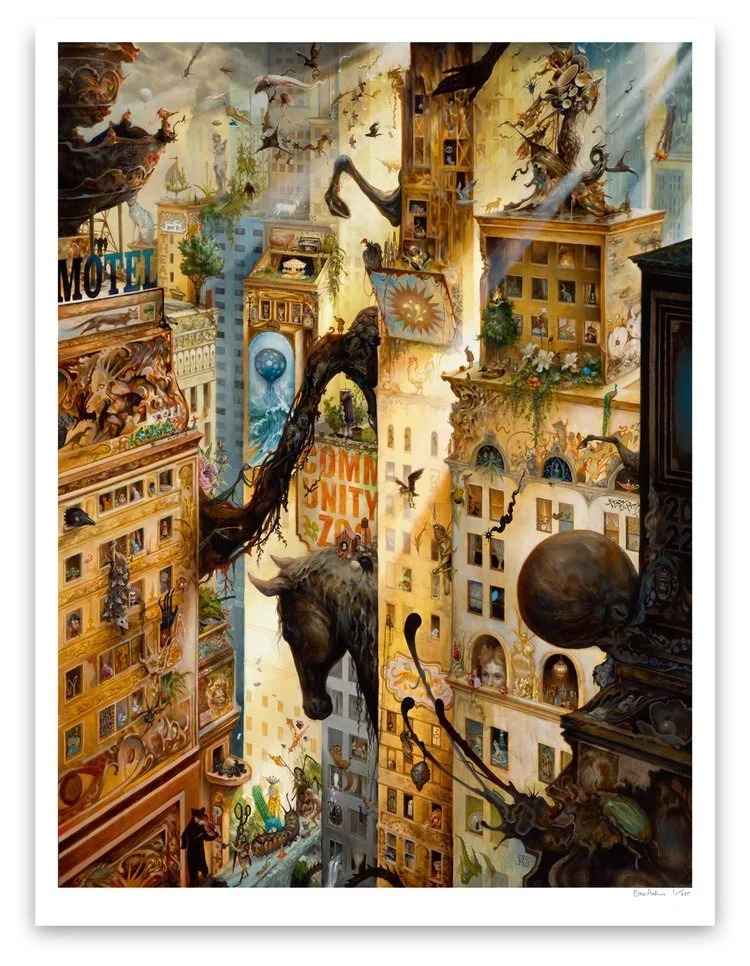 Esao Andrews 'Community Zoo' Print Available