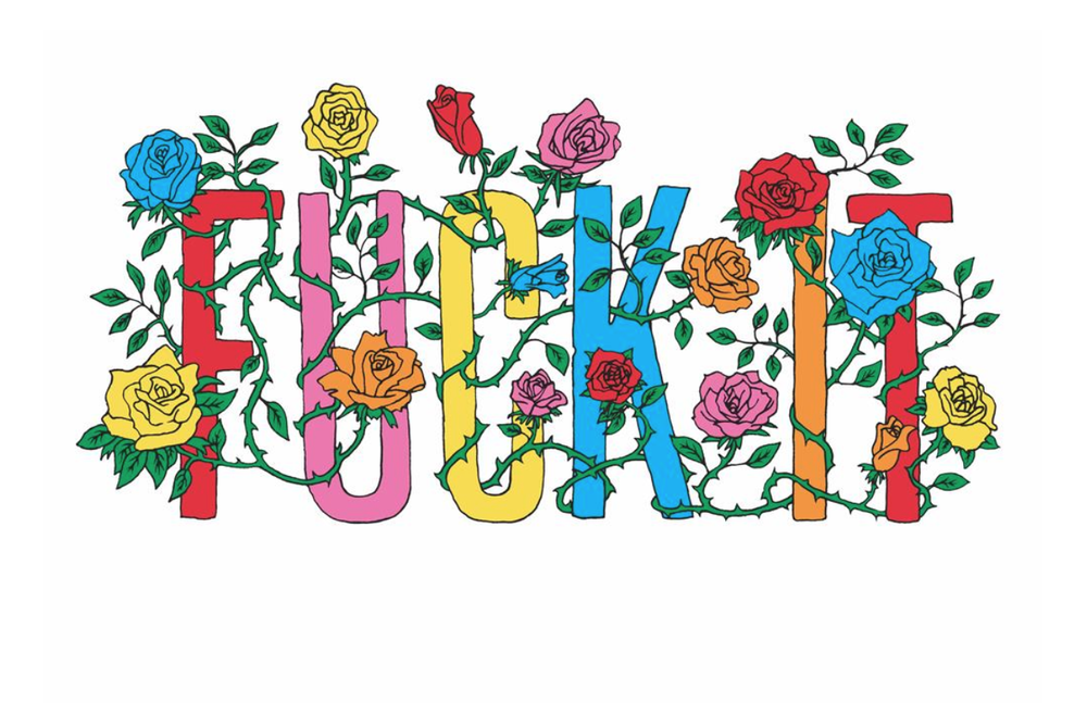 Stanley Donwood 'Fuck It' Print Available