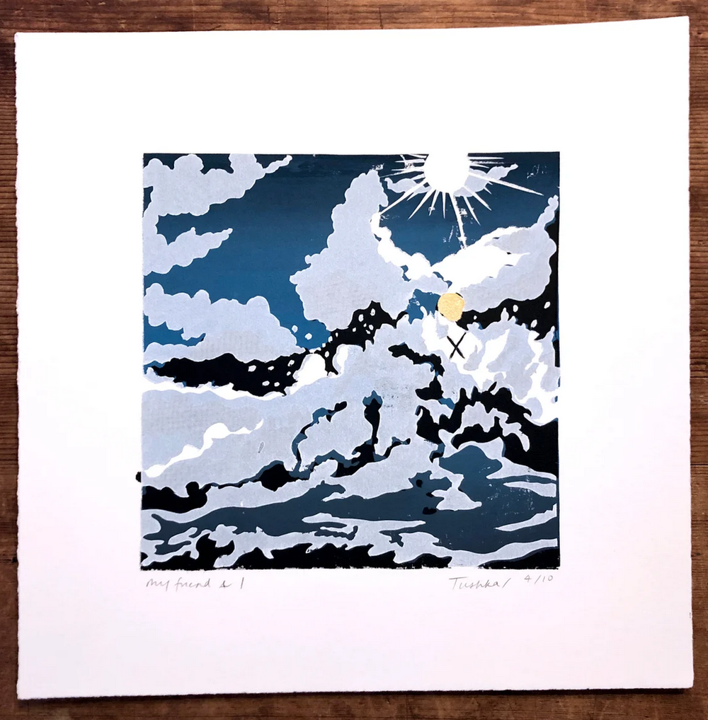 Tushka 'My Friend &amp; I' Print Available