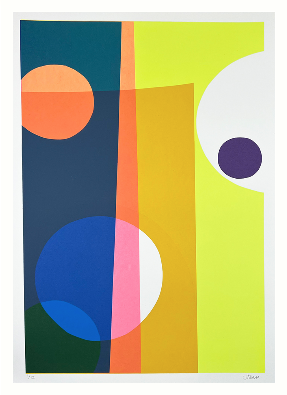 Jenni Allen 'Pieces Of Play' Print Available