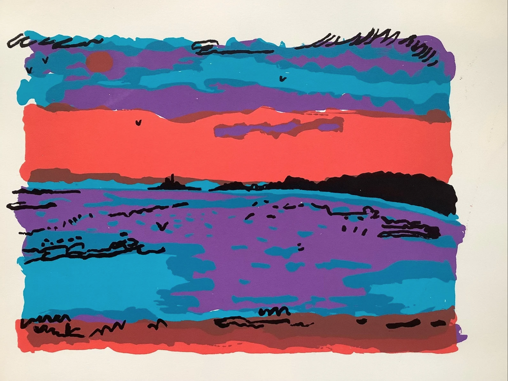 Sally Hands 'A Welsh Perspective' Print Available