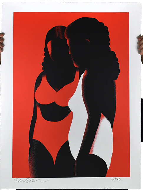 Daniel Zender 'Bathers' Print Available