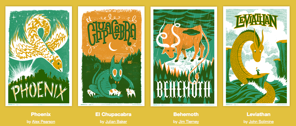 Family Tree 'Monster Friends' AWESOME Prints Available