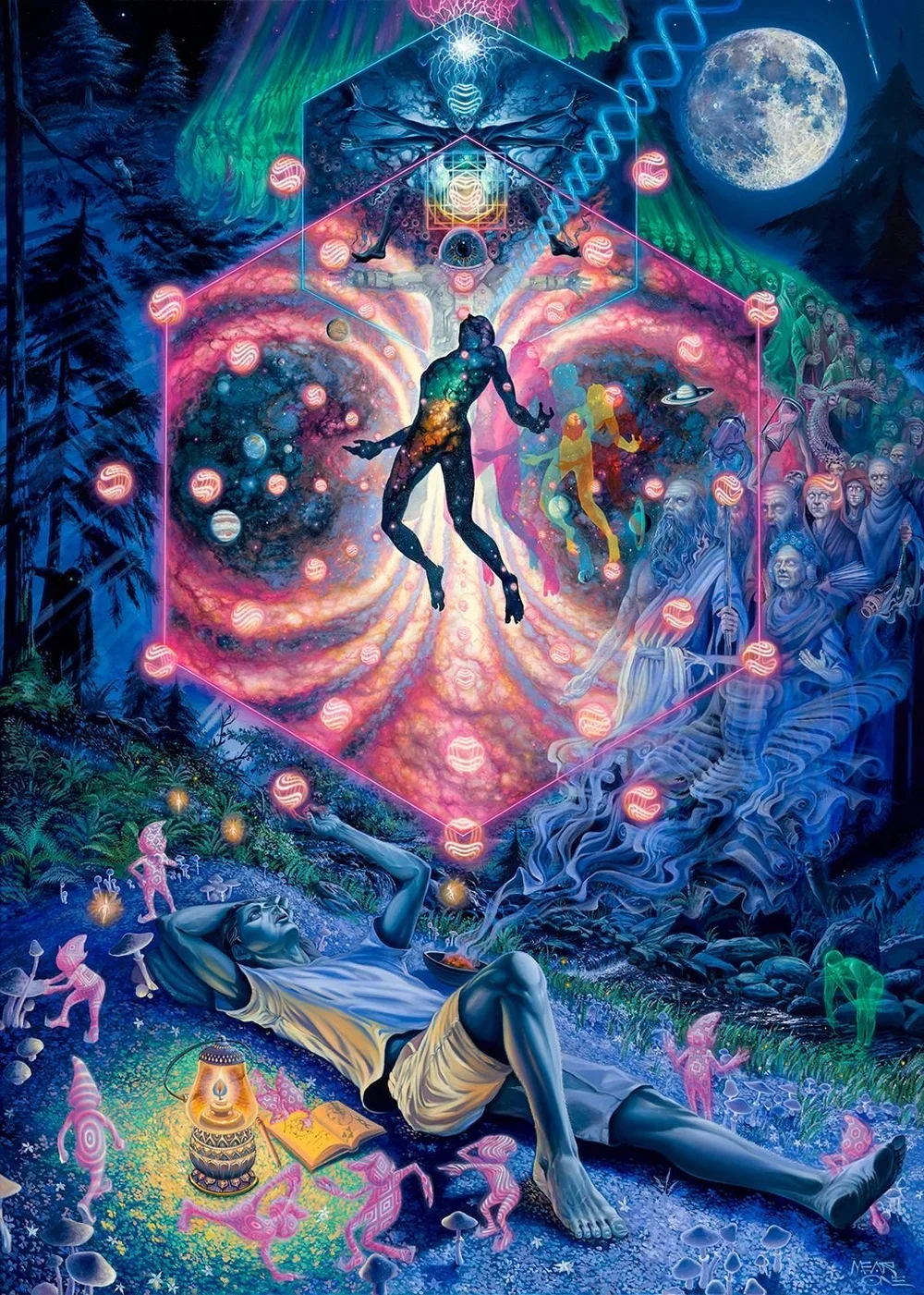 Mear One 'A Midsummers Night Trip' Print Available