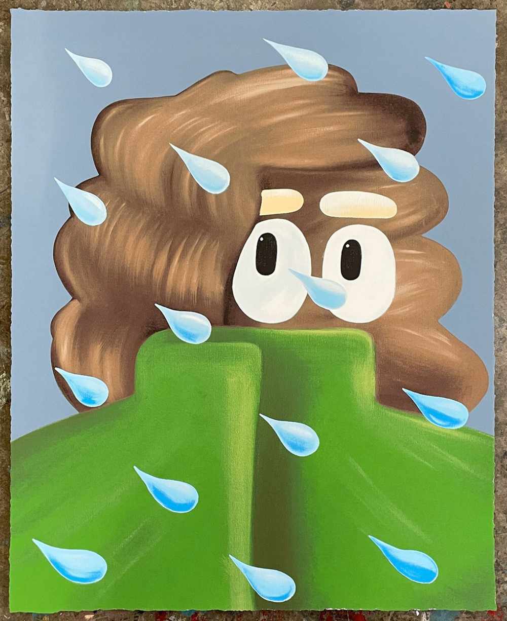 William Hoeffnagel 'Sideways Rain' Print Available