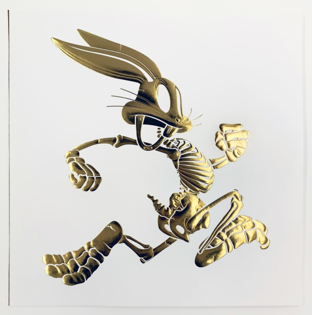 Alessandro Paglia 'Golden Era - Bugs Bunny Fossil' Print Available